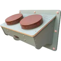 Masterkidz Eduplay muziek speelgoed STEM Wall Outdoor Drum set bongo's tuin.