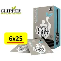 Clipper Bio Earl Grey thee (6 x 25 stuks)