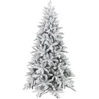 HOMCOM Kerstboom Kunststof, Metaal Ø110 x 180H cm Groen