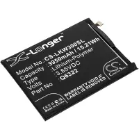 123accu LG Q6322 accu (3.85 V, 3950 mAh, huismerk)