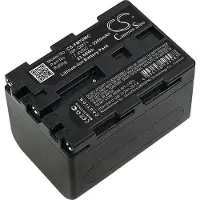 123accu Sony NP-FM70 / NP-FM71 / NP-QM70 accu (3200 mAh, huismerk)