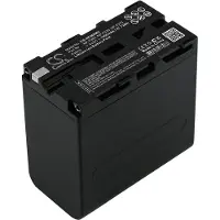 24hShop Sony XL-B2 / XL-B3 / NP-F10 accu (7800 mAh, huismerk)