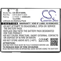 24hShop M3 Mobile OX10-BATT-S33 accu (3300 mAh, huismerk)