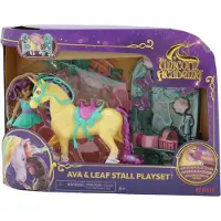 Unicorn Academy Ava & Leaf Stall - Magische speelset