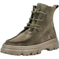 Paul green dames veterlaars, olijfgroen, maat 5,5