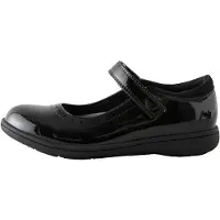 Next - Meisjes - Mary Jane-schoolschoenen met brogue-detail en brede pasvorm - Zwart