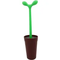 Alessi Merdolino - Toiletborstel - Bruin - Designobject - Thermoplastisch hars