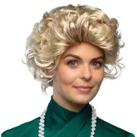 Boland Pruik Golden Lady Goud goud Polyester Pruik