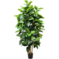 PrettyPlants Ficus Kunstplant Elastica 180cm