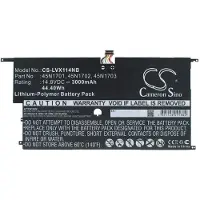 123accu Lenovo 00HW002 / 00HW003 accu (14.8 V, 3000 mAh, huismerk)