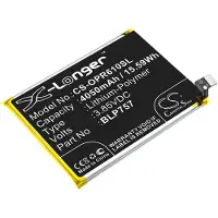 123accu OPPO Realme 6 / BLP757 accu (3,85 V, 4300 mAh, huismerk)