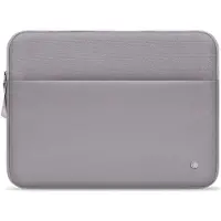 Tech-Protect Zipper MacBook 13 / 14 Sleeve Grijs