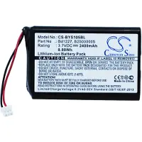 123accu Baracoda BYS105BL accu (2400 mAh, huismerk)