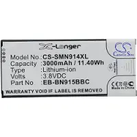 123accu Samsung EB-BN915BBC / EB-BN915BBE accu (3000 mAh, huismerk)