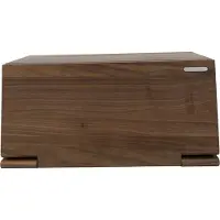 Continenta Broodtrommel in Hout - Notelaar - 40x28H18,5cm