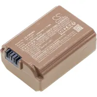 24.Se Sony NP-FW50 accu met USB-C oplaadpoort (7,4 V, 1050 mAh, huismerk)