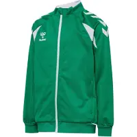 Hummel Sportief sweatvest 'Core 2.0' grasgroen / wit