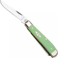 Case Knives Case Mini Trapper Mint Green Synthetic, 63831, 4207 SS zakmes