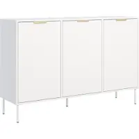Selsey Vena - Dressoir met 3 deuren, Wit, 150 cm