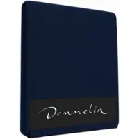 Dommelin Hoeslaken Navy (Percal 200TC)-90 x 220 cm