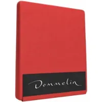 Dommelin Topper Hoeslaken 5-9 cm Koraal (Percal 400TC)-80 x 210 cm