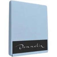 Dommelin Topper Hoeslaken 5-9 cm Lichtblauw (Percal 200TC)-90 x 220 cm