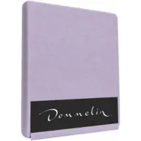 Dommelin Topper Hoeslaken 10-14 cm Lila (Percal 200TC)-120 x 200 cm