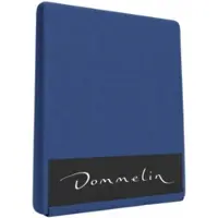 Dommelin Topper Hoeslaken 10-14 cm Jeansblauw (Satijn 300TC)-140 x 210 cm