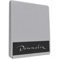 Dommelin Topper Hoeslaken 10-14 cm Muisgrijs (Percal 200TC)-120 x 220 cm