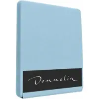 Dommelin Hoeslaken Pastelblauw (Percal 200TC)-120 x 220 cm