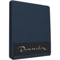 Dommelin Topper Hoeslaken 10-14 cm Nachtblauw (Satijn 300TC)-180 x 220 cm