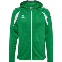 Hummel Sportsweatvest 'Core 2.0' groen / wit
