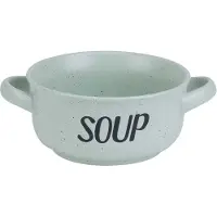 COSY&TRENDY Soepkom 'Soup' - 46 cl - Mint groen - Set-4