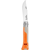 Opinel No. 08 Horizon 3305, Made For The Elements, Satin Stainless Steel, Orange / Sand Polyamide zakmes