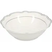 Salt & pepper Kom Odette Black / White 18 cm (Set van 2)