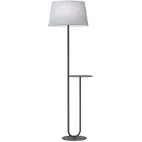 Emibig Vloerlamp Hotel, zwart, Woon-/ Eetkamer, metaal, Modern, vloerlamp