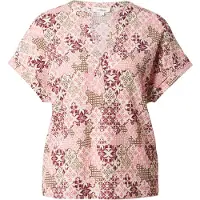 s.Oliver Blouse olijfgroen / pitaja roze / lichtroze / wit