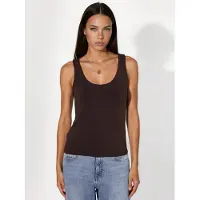 Busem U Kraag Gebreide Tube Top