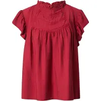 MSCH Copenhagen Dames Tops & T-shirts Mschpeninna Ss Top - Rood - Maat XL