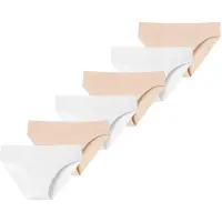 Schiesser Slip ' Invisible Light ' sand / wit