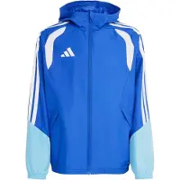 Adidas Tiro 26 Competition Allweather Jack Kids Blauw Lichtblauw
