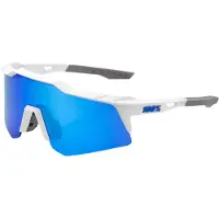100% 100percent Speedcraft Xs zonnebril, transparant blauw, meerlagige spiegelende glazen / CAT3. Transparante blauwe, meerlagige spiegelende glazen / CAT3