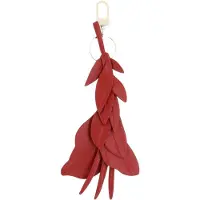 Ted Baker sleutelhanger Fllory 3D Flower Keyring Wine donkerrood