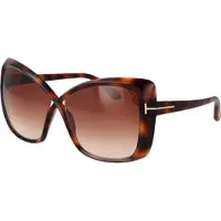Tom Ford Butterfly Womens Blonde Havana Brown Gradient FT0943 Jasmin Zonnebril
