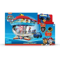 Paw Patrol Speelset Hoofdkwartier Pat' Patrouille + Voertuig figuur Chase - Geluidseffecten en verlichting