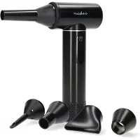 Nedis Snoerloze turbo-luchtblazer | 200 W | 130.000 rpm | 3 snelheden | Zwart - VCTR100BK