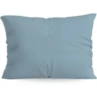 Zelesta Pure Uni kussenslopen Katoen set van 2 - Sereen Blauw - 60x70cm