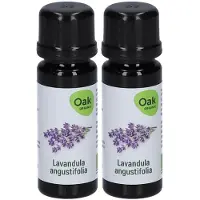 OAK Echte Lavendel Essentiële Olie Bio 2x10 ml Etherische olie