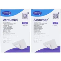 Hartmann Atrauman Steriel 7.5 x 10cm 499513 2x10 St Compressen