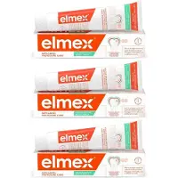 Elmex Anti-Cariës Frisse Adem 3x75 ml Tandpasta